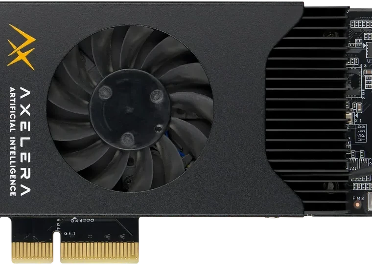 Axelera Edge 130p PCIe card cooling detail